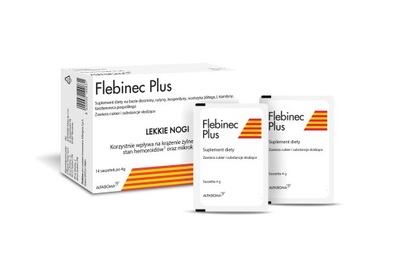 Flebinec Plus diosmina saszetki 14 szt