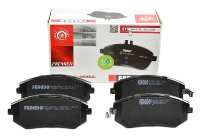 Ferodo гальмівні колодки гальмівні перед subaru legacy iv v фото №1