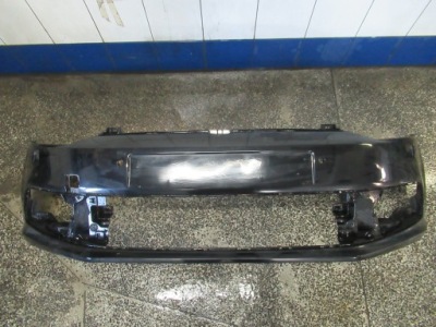 Бампер перед передній vw polo v lift 6c0 14+ фото №1