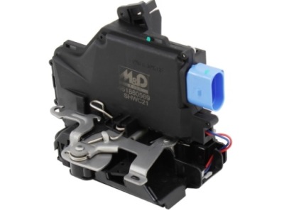 Замок центральный перед правый skoda fabia roomster фото №1