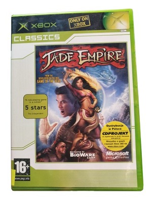 JADE EMPIRE XBOX 3xA STAN KOLEKCJONERSKI