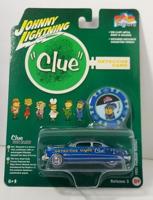 Johnny Lightning 1:64 Hudson Hornet 51 Poker Chip