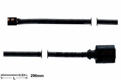 Ate датчик зносу гальмівна колодка гальмівний перед porsc фото №1