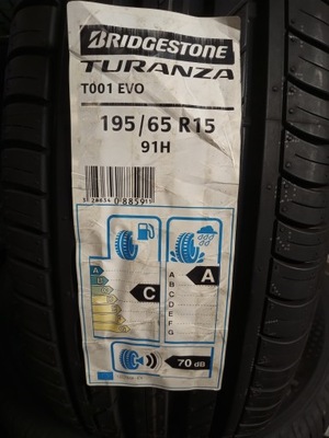 Bridgestone Turanza T001 Evo 195/65R15 91 H