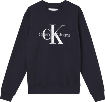 Bluza Calvin Klein r. L CORE MONOGRAM CREWNE GRANATOWA L