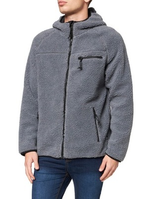 Brandit Kurtka robocza z polaru, antracytowy, S