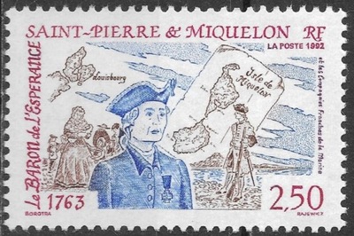 Saint Pierre i Miquelon - osobowości** (1992) YT 570