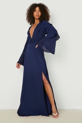 BOOHOO MAXI SUKIENKA V-NECK 1JM NG6__S