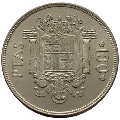 80773. Hiszpania - 100 peset - 1975r.
