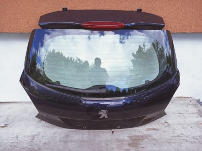 Крышка багажника задняя с стекло peugeot 208 12-19 фото №1