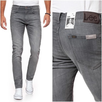Męskie spodnie jeansowe proste Lee ARVIN W28 L32