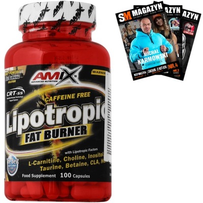 AMIX LIPOTROPIC FAT BURNER 100kap SPALACZ REDUKCJA