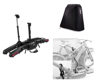 THULE EPOS 2 MALETERO BICICLETAS AL BARRA DE REMOLQUE - 978 + REGALO  