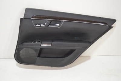 Обшивка дверь правый задняя mercedes w221 lift long фото №1