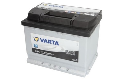 АККУМУЛЯТОР VARTA 12V 56AH/480A BLACK DYNAMIC P+