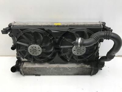 Renault laguna iii радиатор вентилятор 2.0 dci фото №1