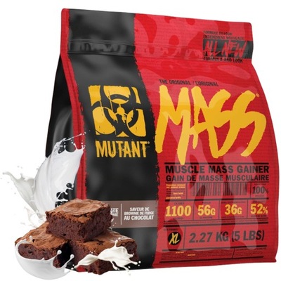Mutant Mass Gainer Whey Mass Brownie Masa 2270g