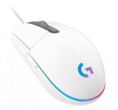 Firmowa mysz Logitech Mysz G102 Gaming Biała