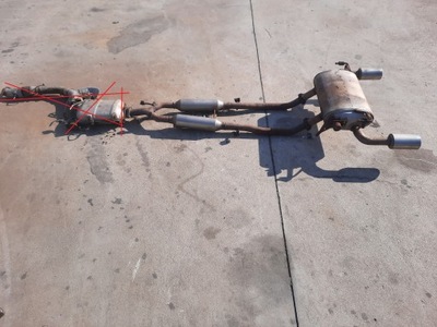 Вихлоп гасник infiniti fx30 30d 3.0 d фото №1