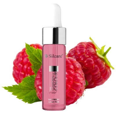 Silcare RASPBERRY Light Pink oliwka do skórek i paznokci 15ml Malinowa SEOL