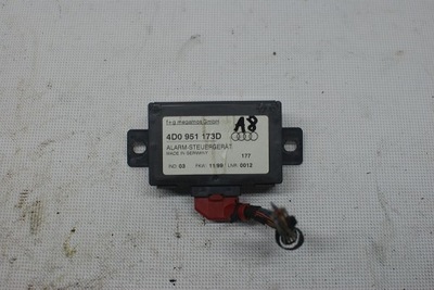 Модуль блок керування сигналізація 4d0951173d audi a8 d2 fl фото №1