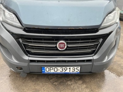 Решётка радиатора fiat ducato 14-21 год решётка  рестайлинг  чёрный фото №1
