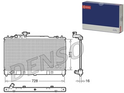 Denso радиатор wody mazda 6 1.8 gg фото №1