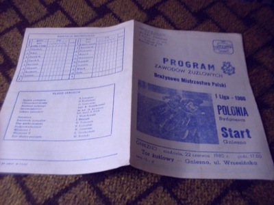 1980 Start - Polonia Bydgoszcz - czysty