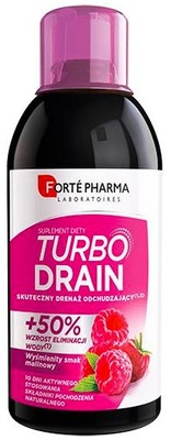 Suplement diety Forte Pharma Turbo Drain malina płyn 500 ml