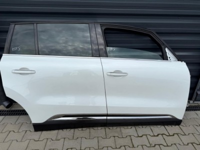 Renault espace v 14-23 двері праве перед задня колір teqnc білий перламутр фото №1