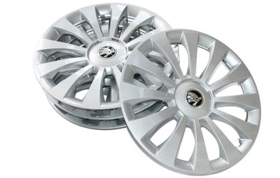 WHEEL COVERS SKODA FABIA 3,4 RAPID 15