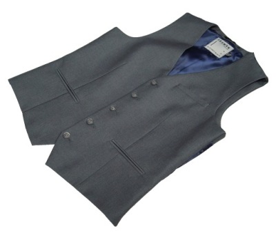 TOPMAN SUPER FIRMOWA SZARA MĘSKA KAMIZELKA - 46