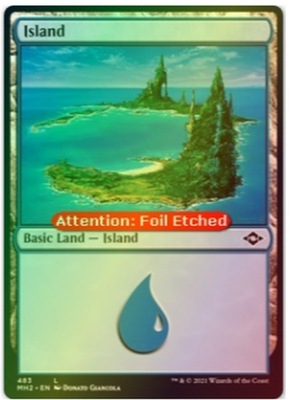 Island (V.2) XMH2 ETCHED FOIL