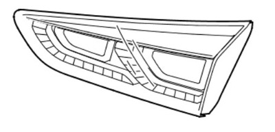 Лампа задня комбінована внутрішня hyundai i20 2017 фото №1