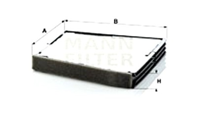 Mann-filter фильтр кабины chevrolet lanos daewoo lanos nubira fso фото №1