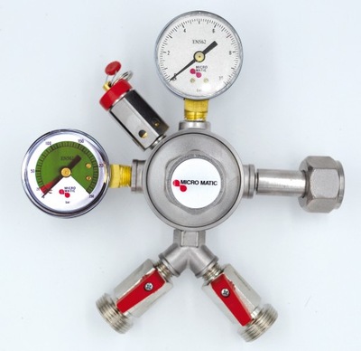 Reduktor ciśnienia, regulator ciśnienia CO2