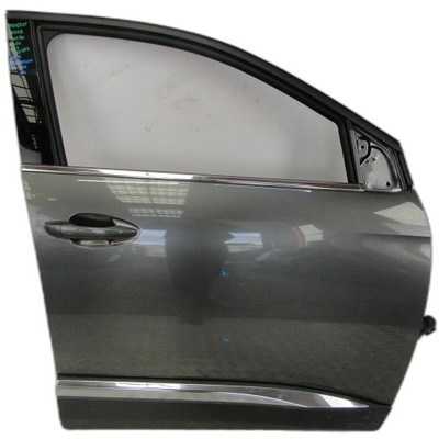 Дверь перед правое peugeot 5008 ii 2019 gris platiniu фото №1