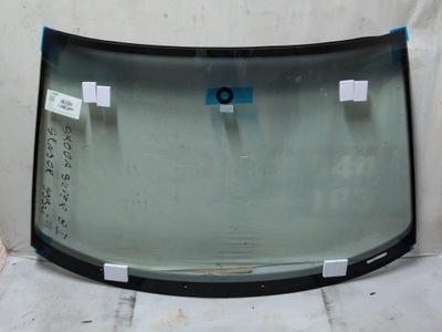 Стекло передняя skoda superb i - датчик - фото №1