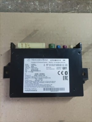 Mercedes w205 w213 e-klasa модуль управляющий блок управления telematic hermes фото №1