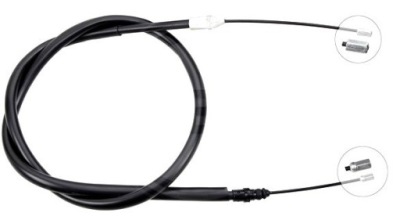 Трос гальма ручного renault megane 96-02 задні фото №1