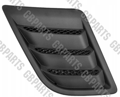 Заглушка впуск решітка радіатора капот права dodge ram sport 2019- фото №1