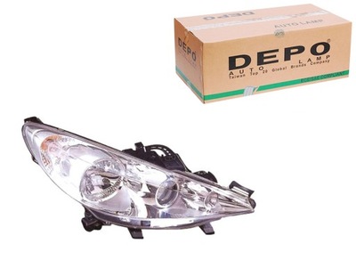 DEPO FARO FARO PARTE DELANTERA PEUGEOT 207 1.4 (WA_  