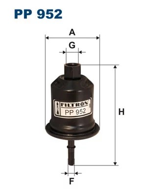 PP952 FILTRO COMBUSTIBLES  