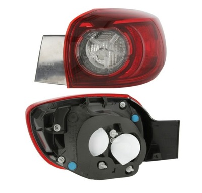 Лампа задня права mazda 3 bm хетчбек 13-17 фото №1