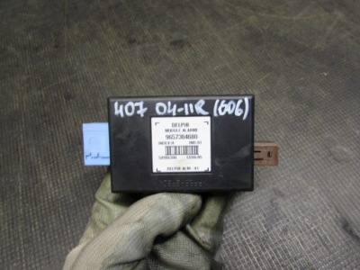 Модуль сигналізація 9657384680 peugeot 407 04-11r фото №1