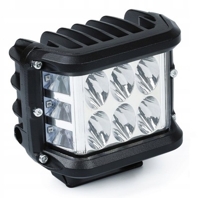 DIODO LUMINOSO LED WORK FAROS WHITE COLOR NARANJA 35W 12-24V  