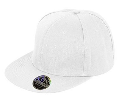 Czapka prosty daszek snapback BIAŁA RF5