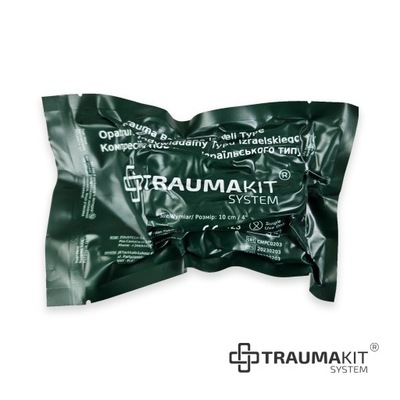 Opatrunek indywidualny TRAUMA KIT r.4"