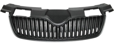 Решётка радиатора решётка радиатора skoda fabia 5j roomster praktik 06-10 фото №1