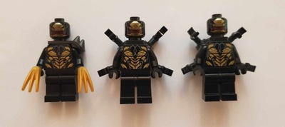 Lego Marvel Super Heroes 76104, 76124 Figurki Outrider